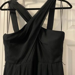 Black Jcrew gown size 10